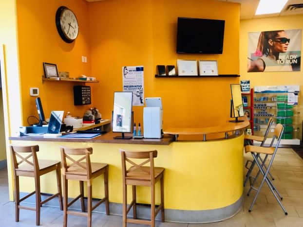 On location at The Optical Shop On 97th, a Optician in Edmonton, AB
